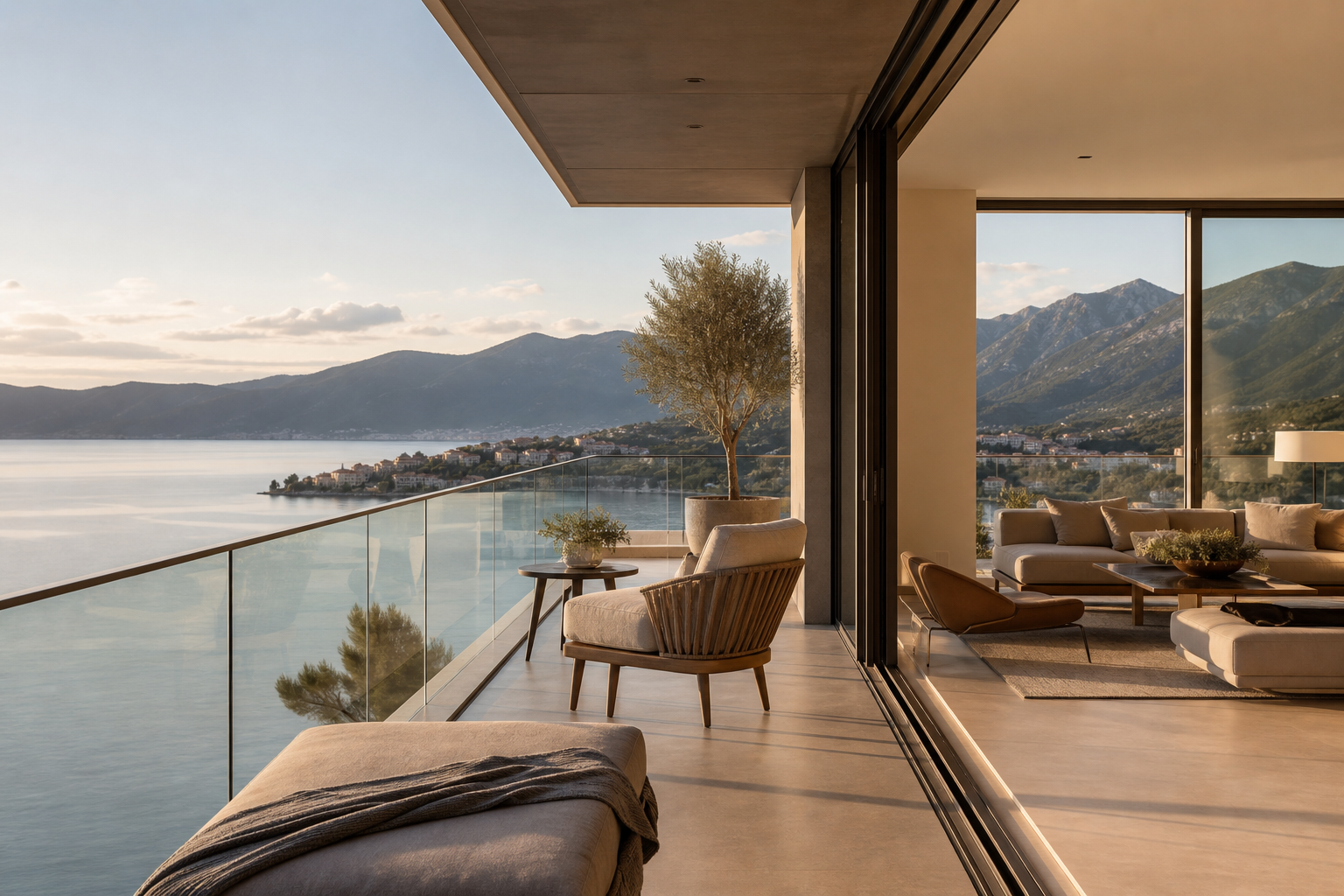 Budva Riviera coastal apartment